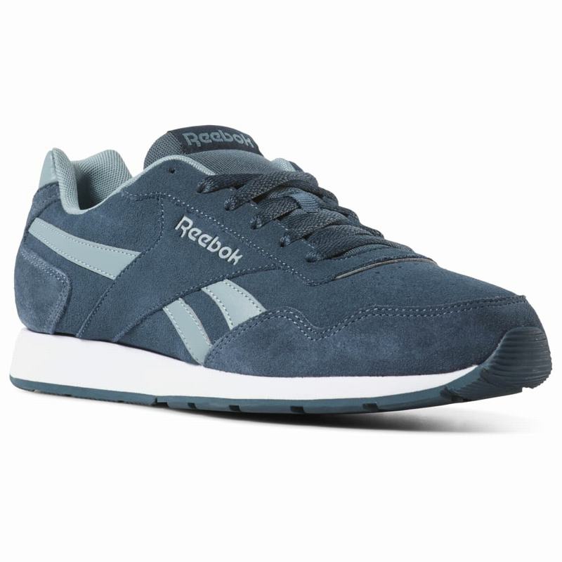 Tenisi Reebok Royal Glide Barbati Albastri/Turcoaz/Albi Romania UT6617PV